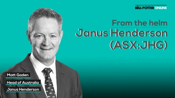 From the helm: Janus Henderson’s (ASX:JHG) Head of Australia, Matt Gaden