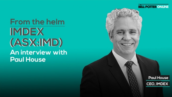 From the helm: IMDEX’s (ASX:IMD) CEO, Paul House