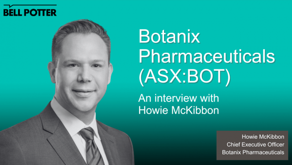 From the helm: Botanix Phamaceuticals (ASX:BOT) CEO, Dr Howie McKibbon