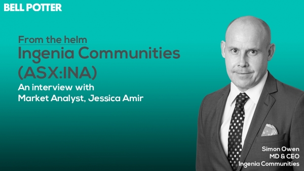 From the helm: Ingenia Communities’ (ASX:INA) MD & CEO Simon Owen
